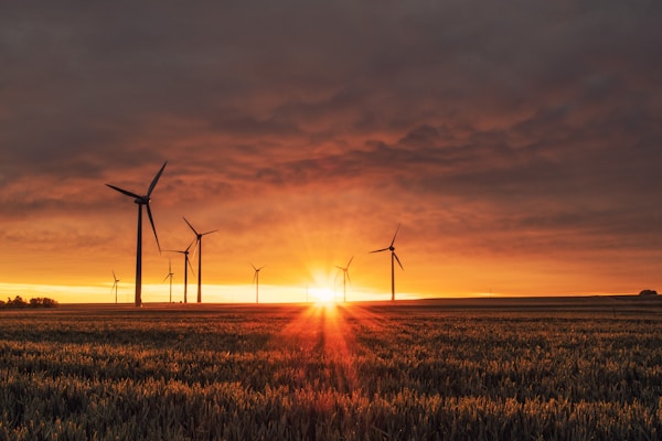Wind turbines clean energy analytics
